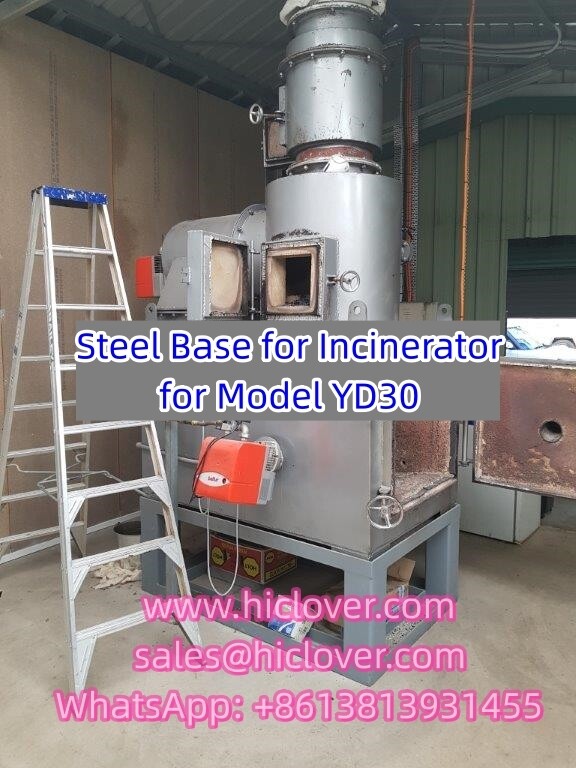 Steel Base for Incinerator Model YD30 Steel Base for Incinerator Model YD30