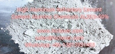 High Aluminum Refractory Cement  Cement Alumina Chemicals AL2O350 CA50 A600(Kg)