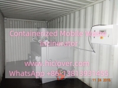 Containerized Mobile Waste Incinerator