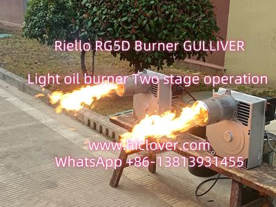 Riello RG5D Burner GULLIVER Light oil burner Two stage operation
