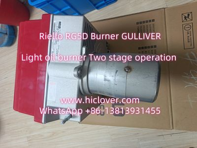 Riello RG5D Burner GULLIVER Light oil burner Two stage operation