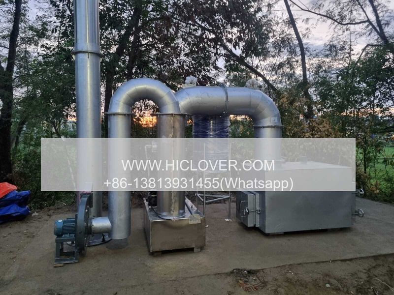 HICLOVER Incinerator Model TS10 with Wet Scrubber System HICLOVER Incinerator Model TS10 with Wet Scrubber System