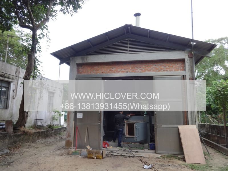 HICLOVER Incinerator Model TS50 for Pet Cremation at Macao Municipal Kennel HICLOVER Incinerator Model TS50 for Pet Cremation at Macao Municipal Kennel