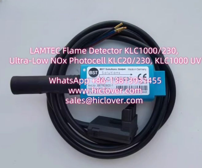 LAMTEC Flame Detector KLC1000/230, Ultra-Low NOx Photocell KLC20/230, KLC1000 UV