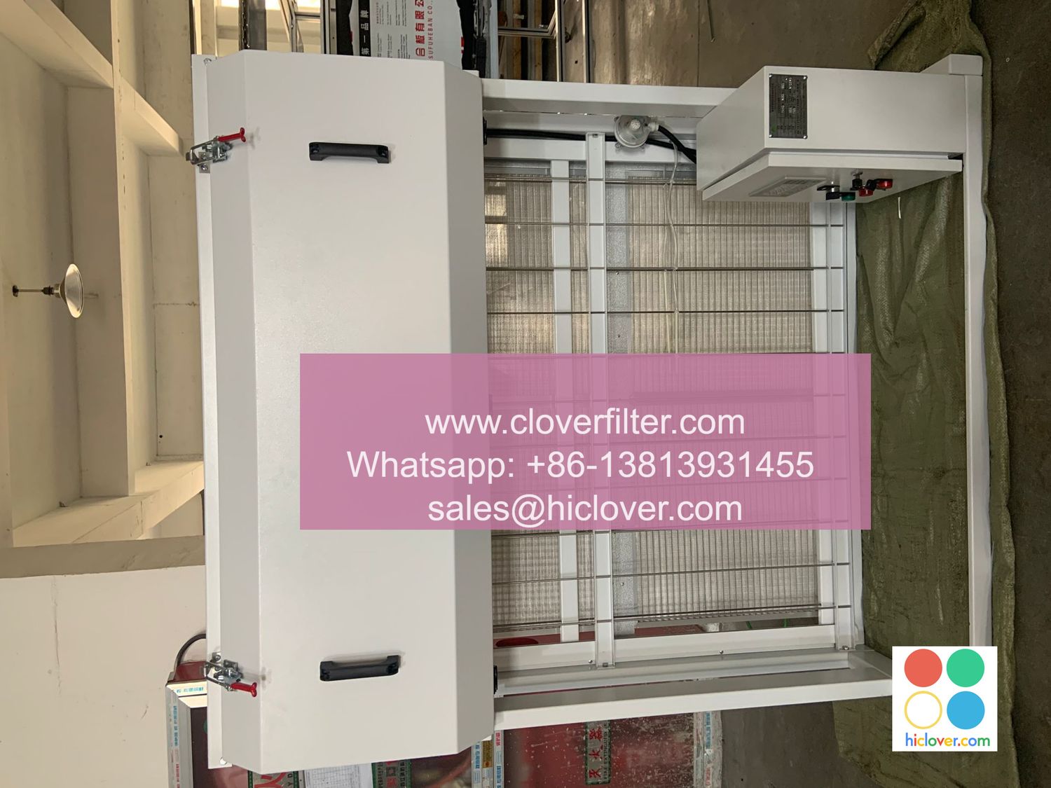 Automatic Roll Filters Machine for Air Conditioning Ventilation System