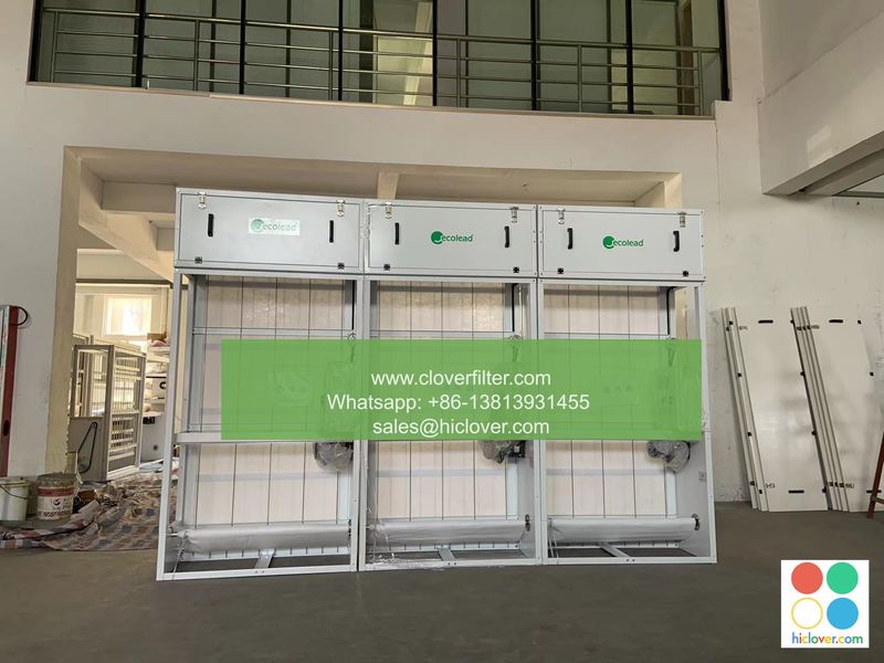 Quality Warranty Synthetic Fiber Auto Roll Air Filter for Large Particle Dust Quality Warranty Synthetic Fiber Auto Roll Air Filter for Large Particle Dust
