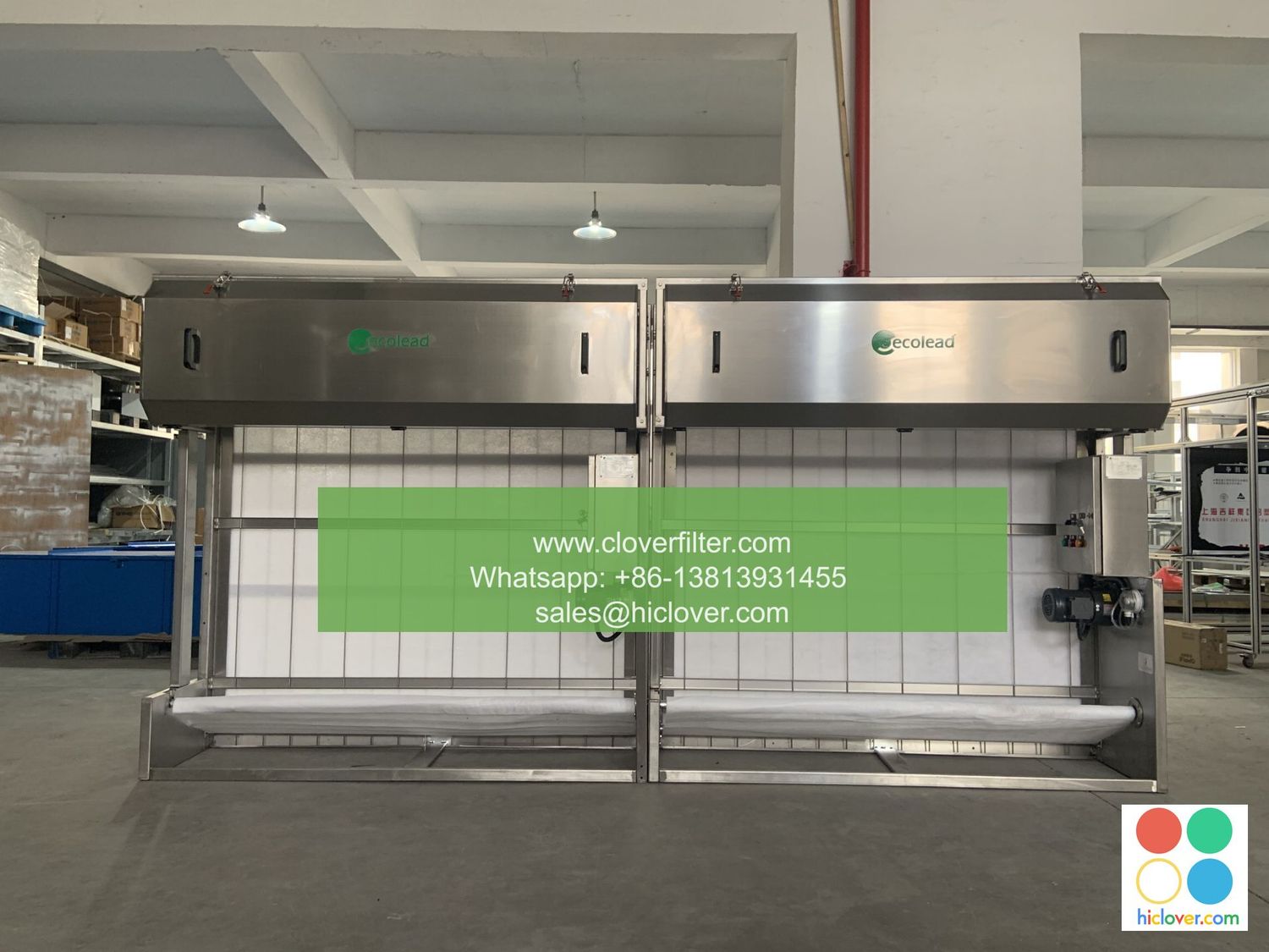 Auto ULPA Roll Filter Prefilter Automatic Self Cleaning Filter Roll Filter