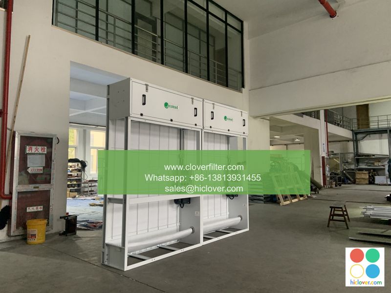 Automatic Roll Air Filter Line Choke Custom Paper Rolls Coil Filter Automatic Roll Air Filter Line Choke Custom Paper Rolls Coil Filter