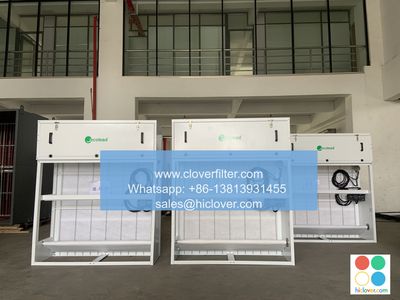 Automatic roll air filters for large-scale HVAC systems