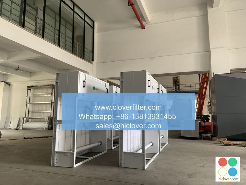 Industrial automatic roll air filters for improved air quality Industrial automatic roll air filters for improved air quality