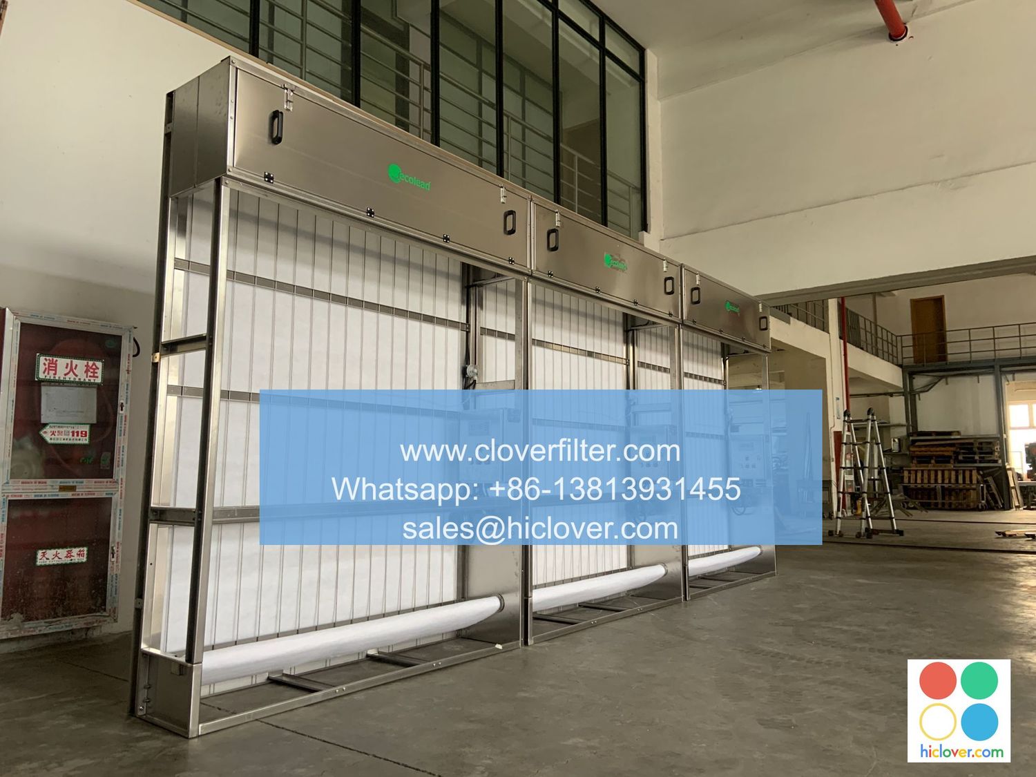 High-Efficiency Roll Air Filter for Clean Booth Applications