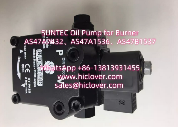 SUNTEC Oil Pump for Burner AS47A7432、AS47A1536、AS47B1537