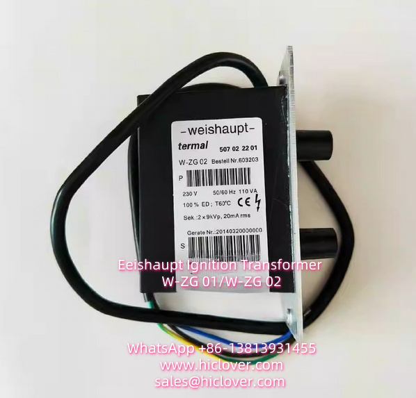 Weishaupt Burner Ignition Transformer W-ZG 01/W-ZG 02