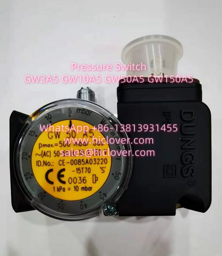 Pressure Switch GW3A5 GW10A5 GW50A5 GW150A5