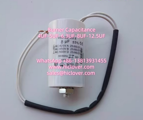 Burner Capacitance 4UF-5UF-6.3UF-8UF-12.5UF