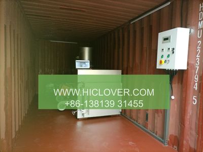 Portable Waste Treatment System-Highlights the ease of transport and setup