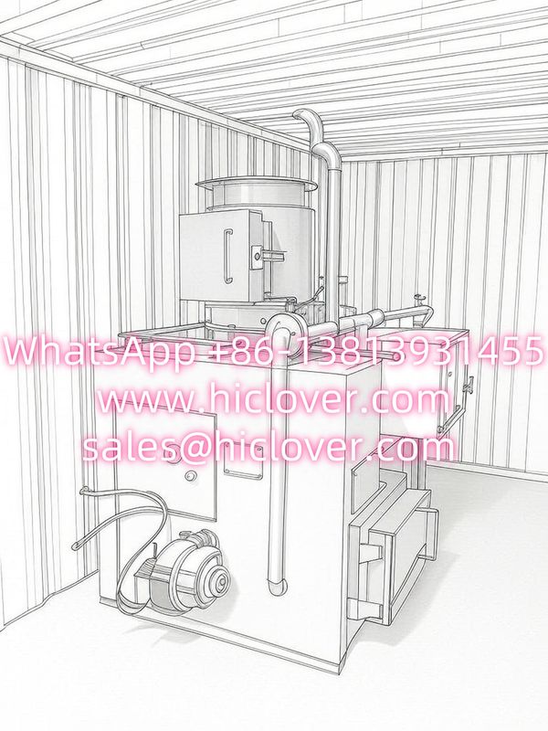 Self-Contained Incinerator-Highlights units that operate independently without external support Self-Contained Incinerator-Highlights units that operate independently without external support