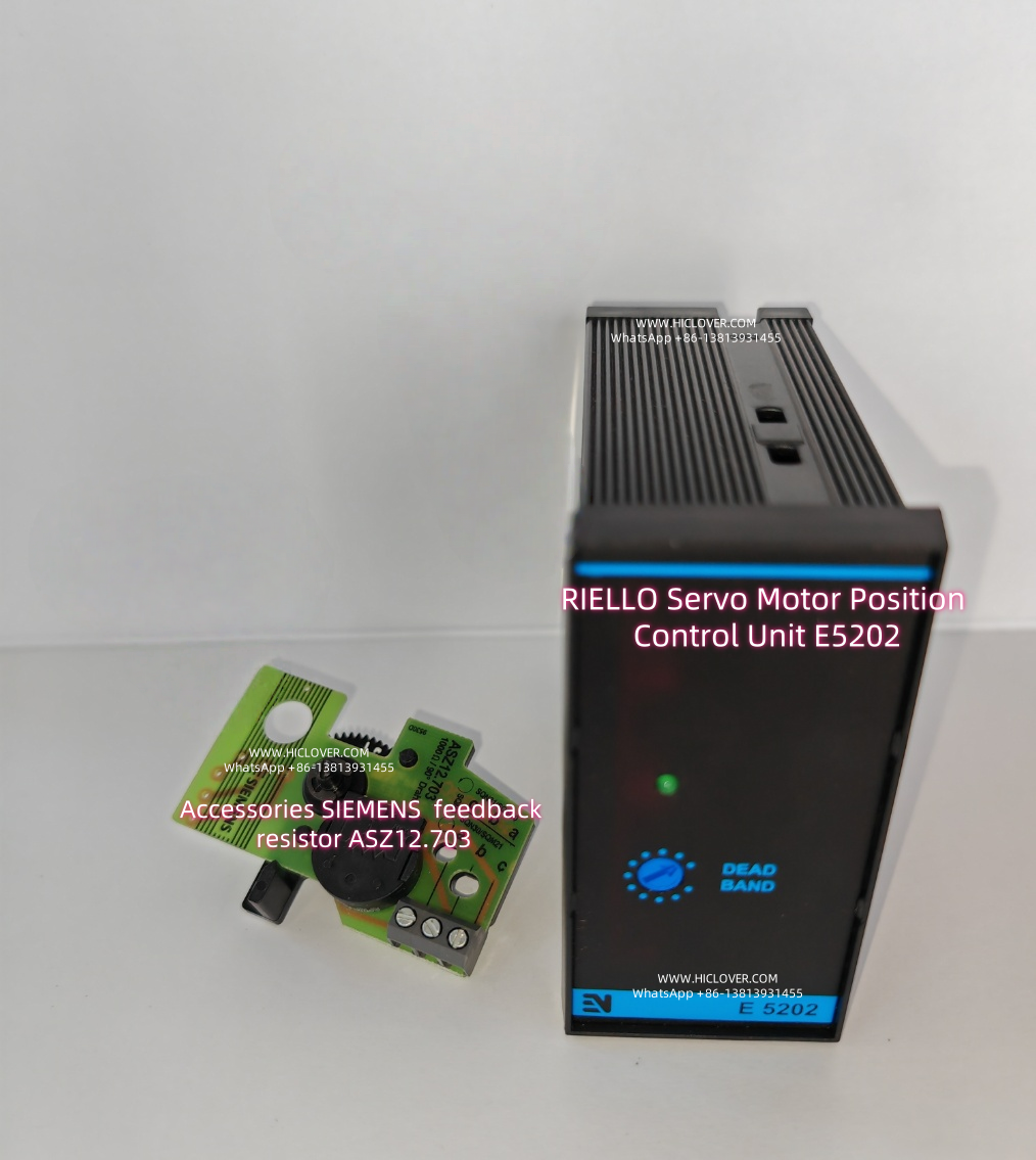 RIELLO Servo Motor Position Control Unit E5202 Accessories SIEMENS  feedback resistor ASZ12.703