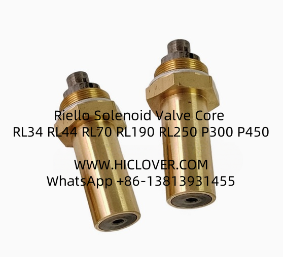 Riello Solenoid Valve Core RL34 RL44 RL70 RL190 RL250 P300 P450