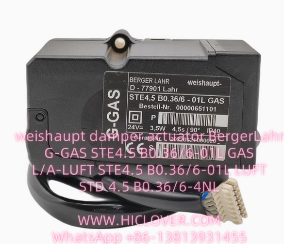 weishaupt damper actuator BergerLahr WG10 WG20 WG30 WG40
