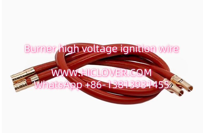 Burner high voltage ignition wire with Copper Big Small Head