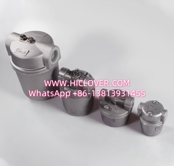 Burner Oil Filter Cup and parts