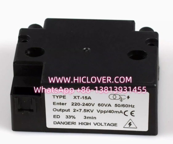 High-voltage package igniter XT-15 ignition transformer Burner ignition transformer