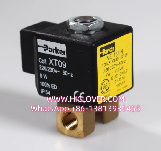 Parker VE131IN-XT09 solenoid valve XT-09 burner accessories ZB14 solenoid valve coil