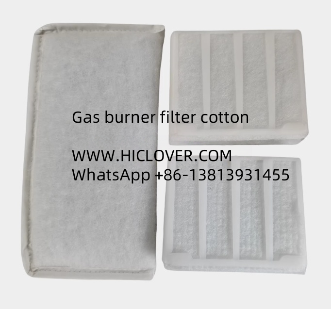 Gas burner filter cotton Natural gas filter element filter screen Burner filter cotton cloth special