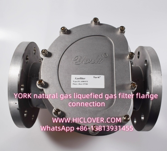 YORK natural gas liquefied gas filter flange connection DN65/DN50/DN80/DN100/DN125