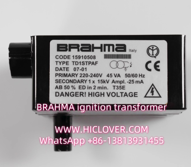 BRAHMA ignition transformer 2*10KV 1*15KV Riello RS34 RS44 machine T16/M