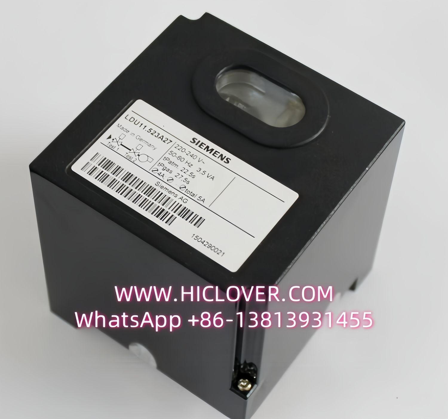 Siemens program controller LDU11.523A27 | LDU11.323A27