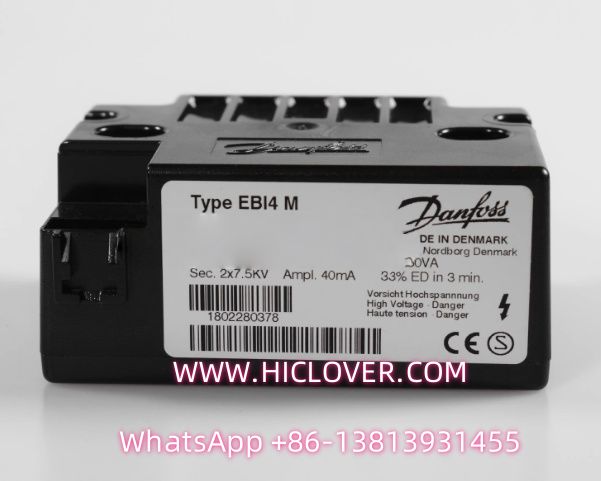 DANFOSS Ignition Transformer 2X7.5KV Type EBI4 M NO.052F4038 Accessories