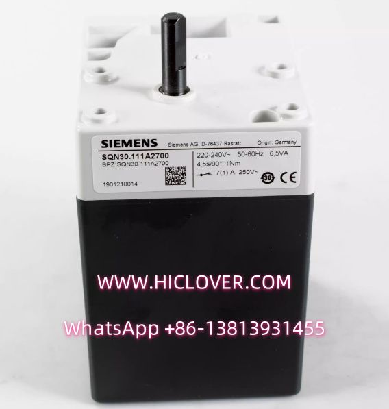 Siemens damper actuator SQN30.111A2700 SQN30.121A3500 SQN30.151A2700
