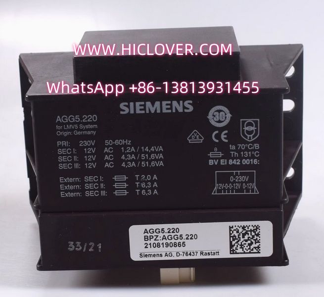 SIEMENS AGG5.110 AGG5.220 AGG5.315 AGG5.635 AGG5.720