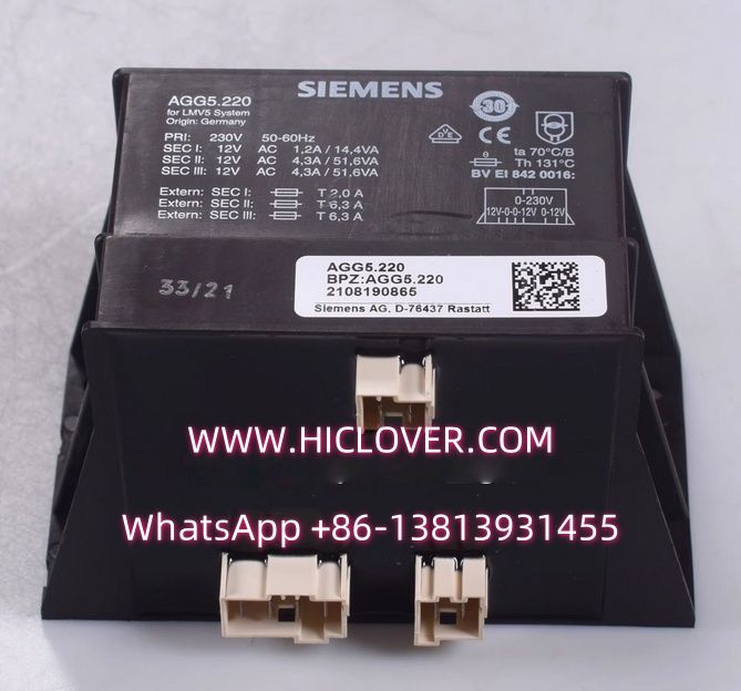 SIEMENS AGG5.110 AGG5.220 AGG5.315 AGG5.635 AGG5.720