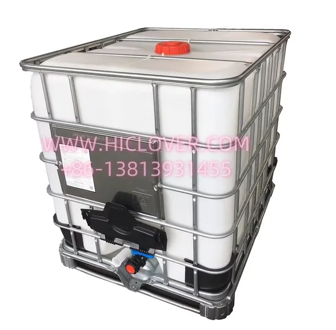 Intermediate Bulk Container IBC Tote / IBC Tank / IBC Container for Diesel / Water / Chemicals Plastic Drum / Chemical Drum Water Barrel / Diesel Barrel / Fuel Drum
