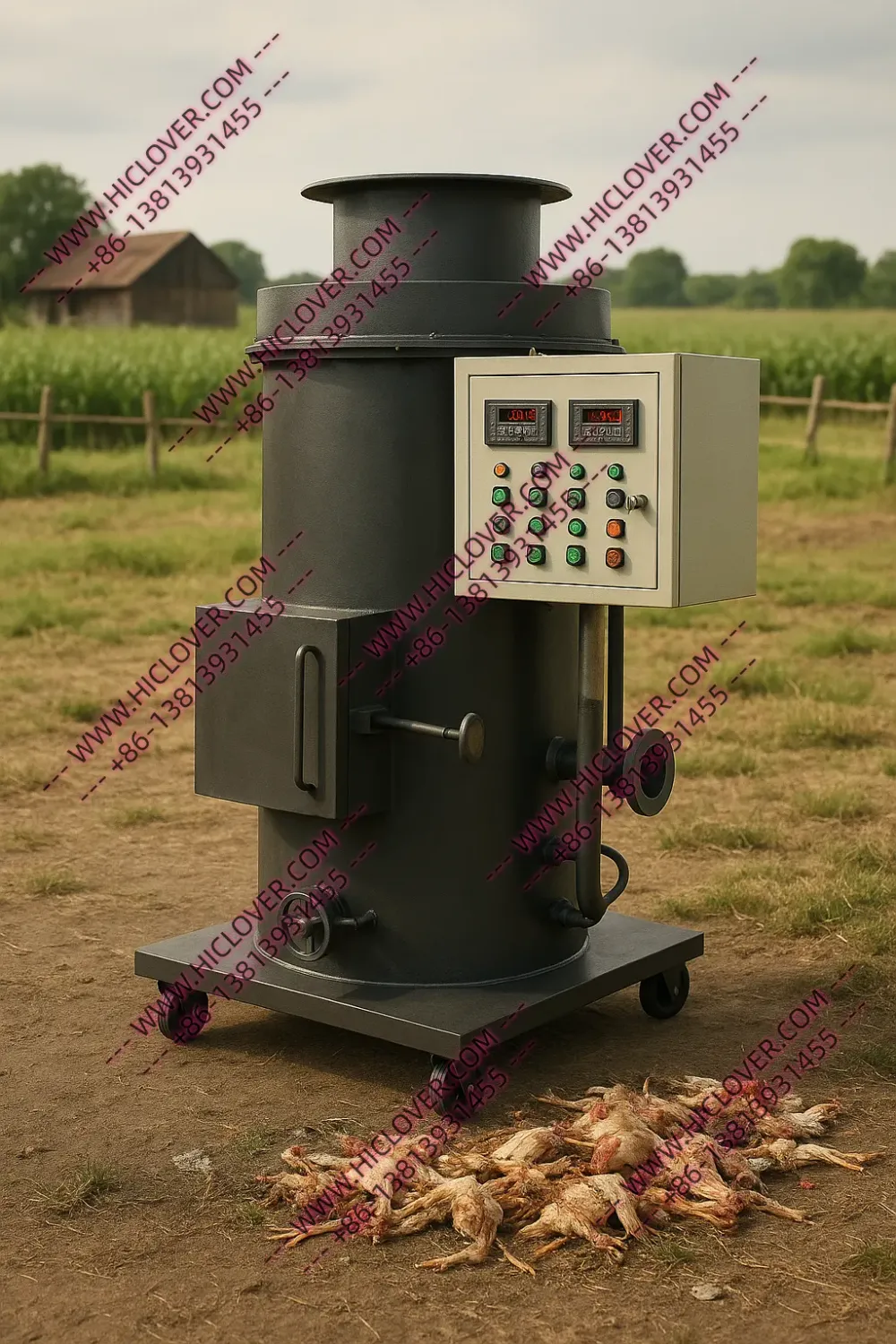 Simple Vertical Incinerator for Low-Infrastructure Waste Disposal: A Practical Solution for Rural and Low-Income Regions