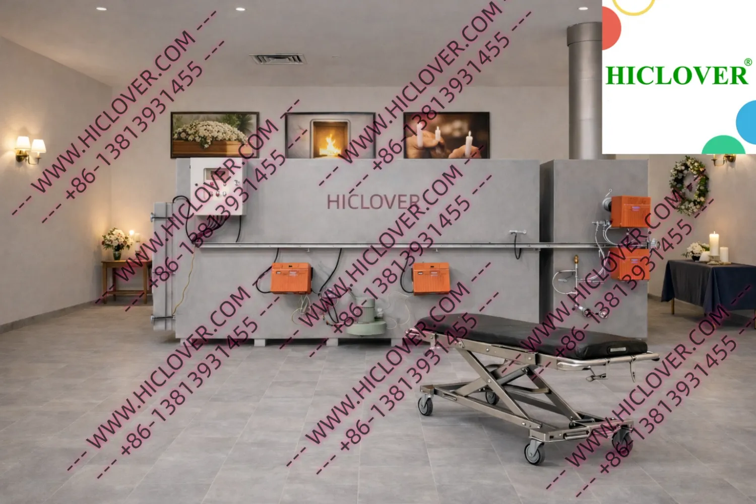 HICLOVER TS500HM Human Remains Cremation Furnace