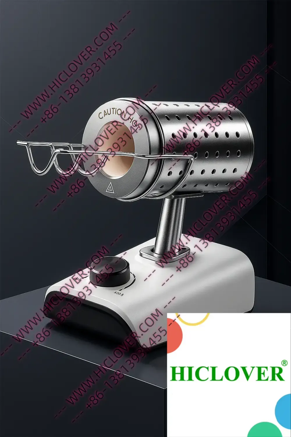 Micro incinerator for microbiology X900 – Large Bore With Stand / Stepless Temperature Control