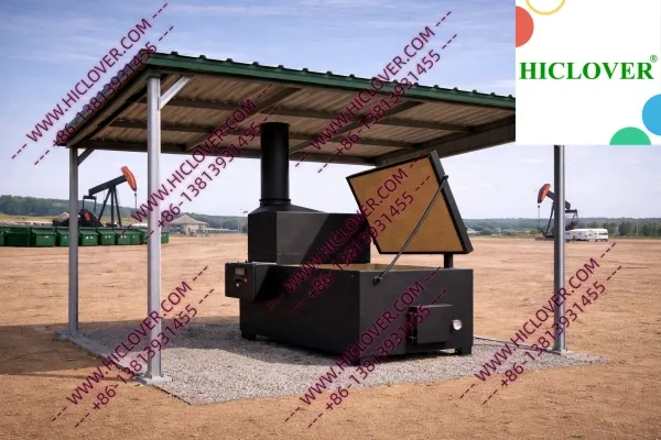 Oilfield Camp Domestic Waste Incineration Solution