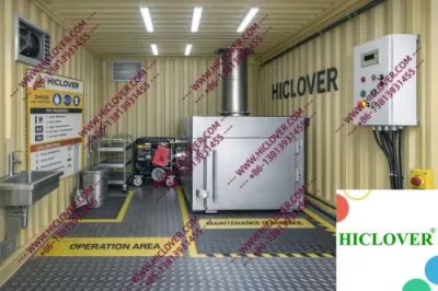 Containerized Incinerator Solutions by HICLOVER
