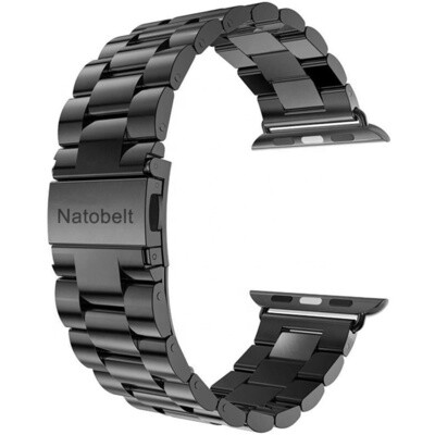 Smart Watch Leather and Metal Strap