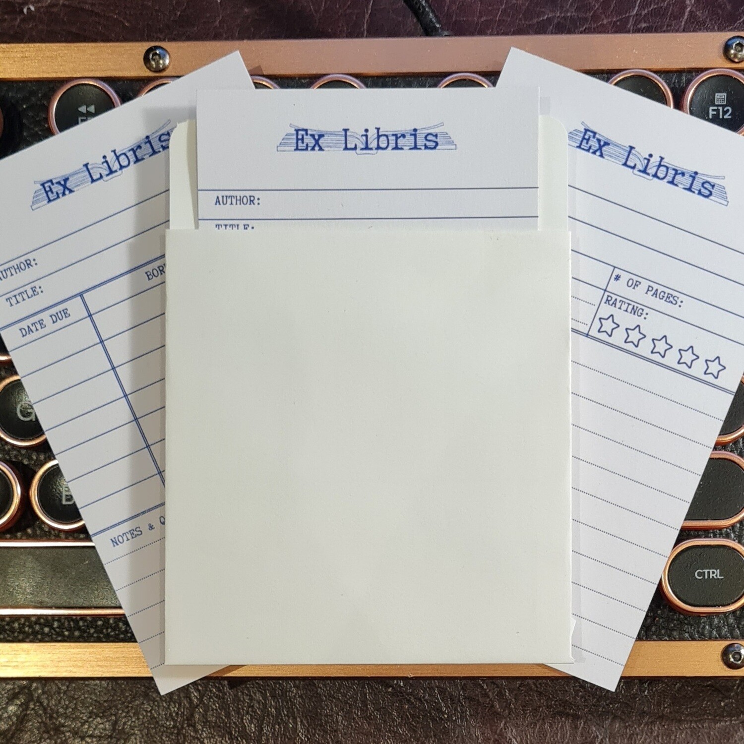 Ex Libris - Library Catalogue Review Cards