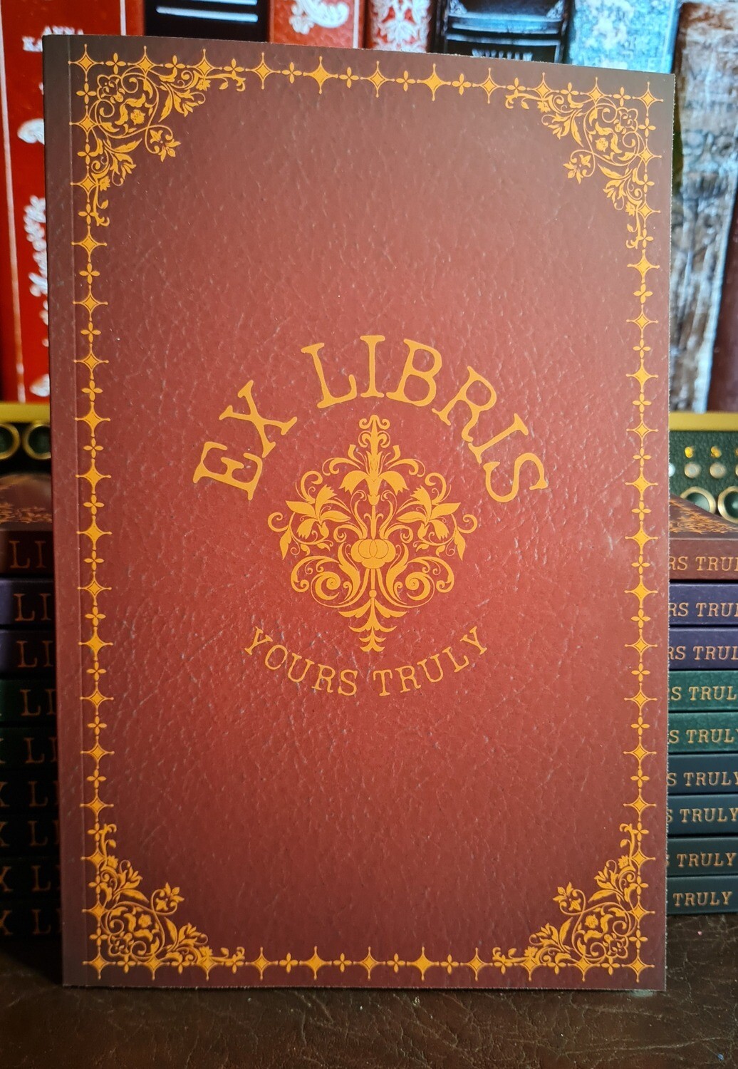 Ex Libris: Yours Truly - Review Notebook - RED