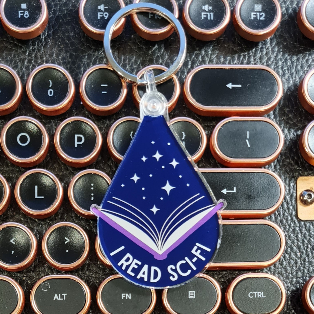 Keyring - I Read Sci-Fi