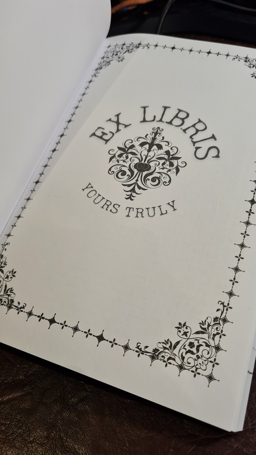 Ex Libris: Yours Truly - Review Notebook - GREEN