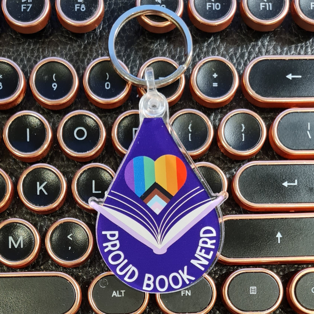 Keyring - Proud Book Nerd