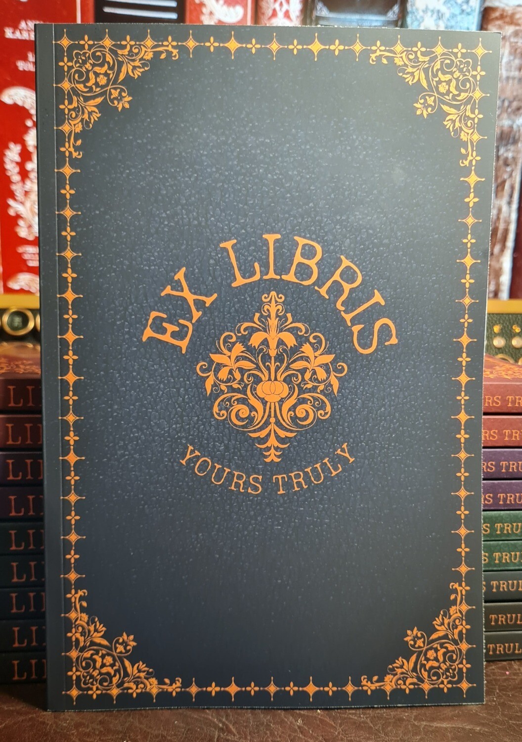 Ex Libris: Yours Truly - Review Notebook - BLUE