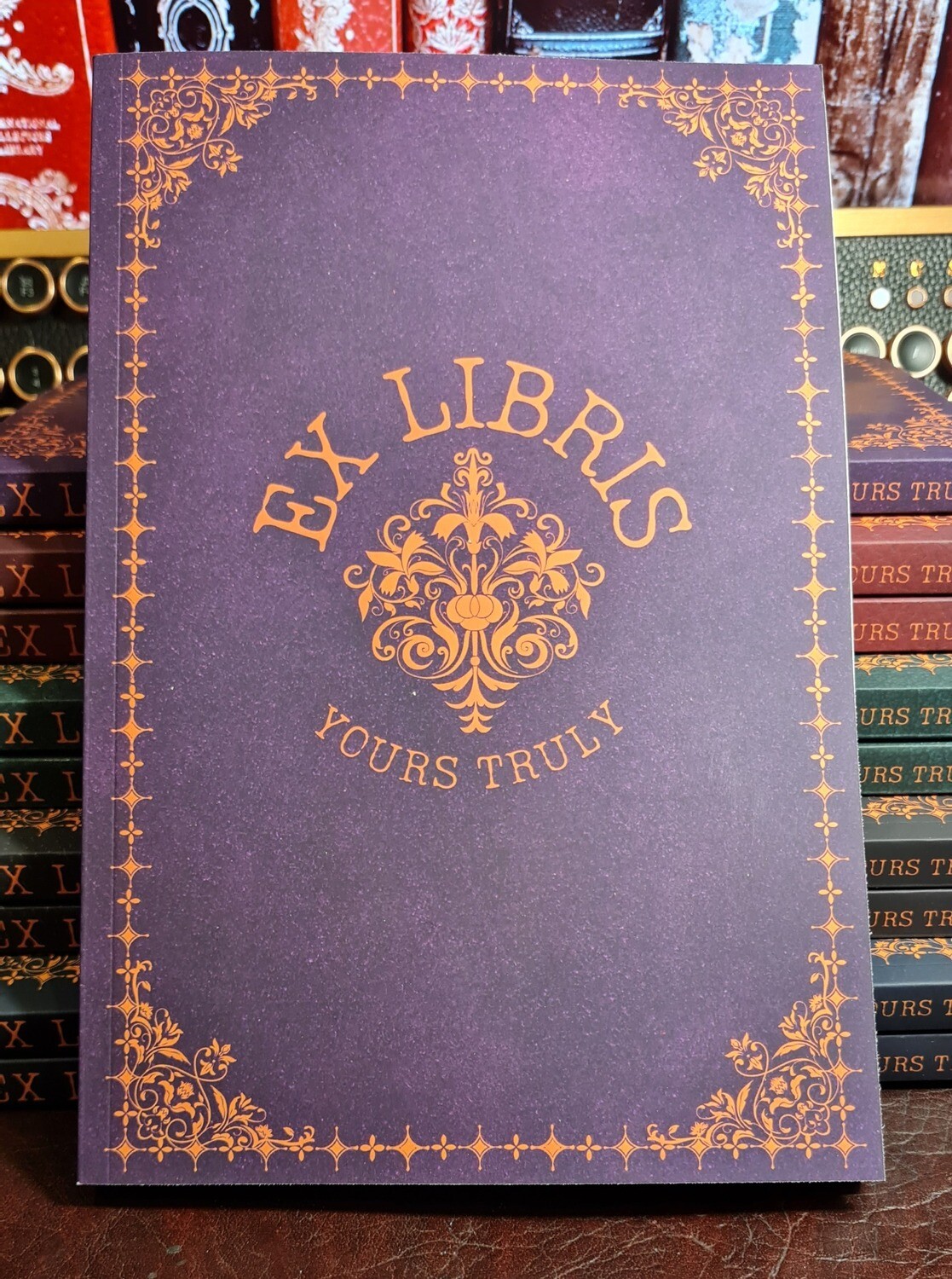 Ex Libris: Yours Truly - Review Notebook - PURPLE
